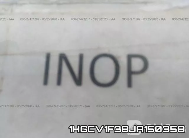 1HGCV1F38JA150358 фото 8