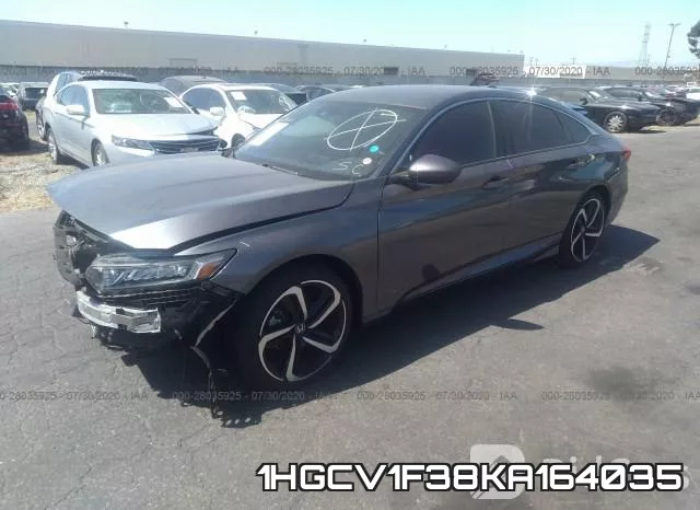 1HGCV1F38KA164035 фото 3