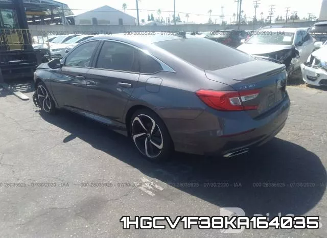 1HGCV1F38KA164035 фото 4