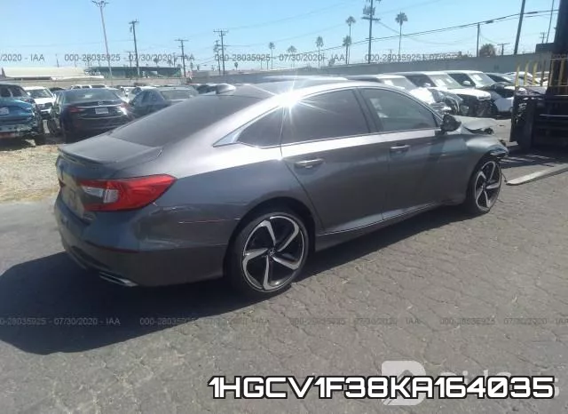1HGCV1F38KA164035 фото 5