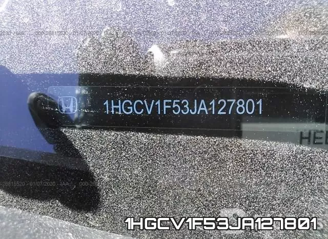1HGCV1F53JA127801 фото 10