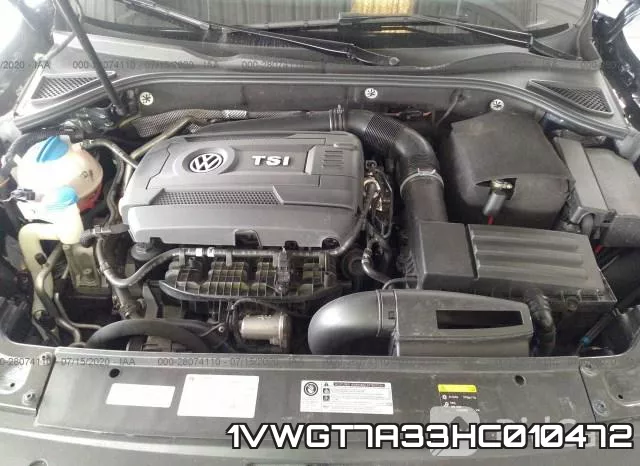 1VWGT7A33HC010472 фото 2