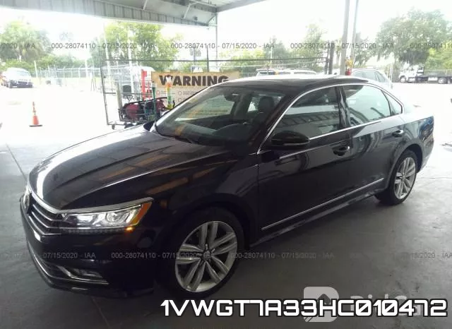 1VWGT7A33HC010472 фото 3