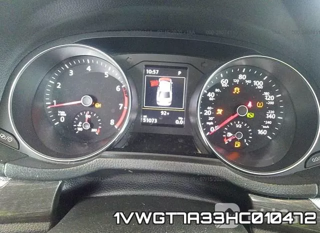 1VWGT7A33HC010472 фото 8