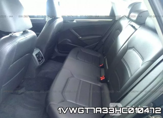 1VWGT7A33HC010472 фото 9