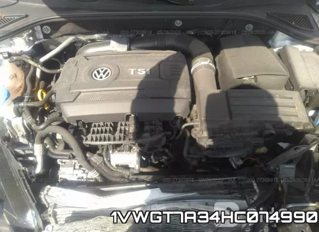 1VWGT7A34HC074990 фото 2