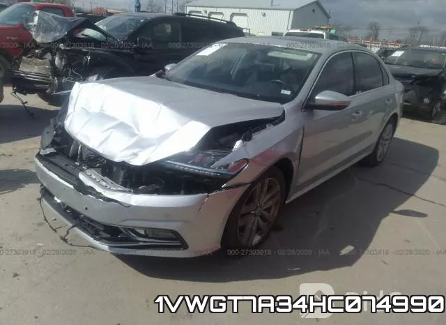 1VWGT7A34HC074990 фото 3