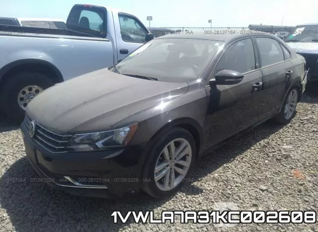 1VWLA7A31KC002608 фото 3