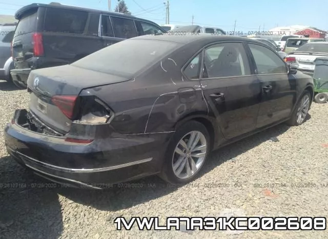 1VWLA7A31KC002608 фото 5