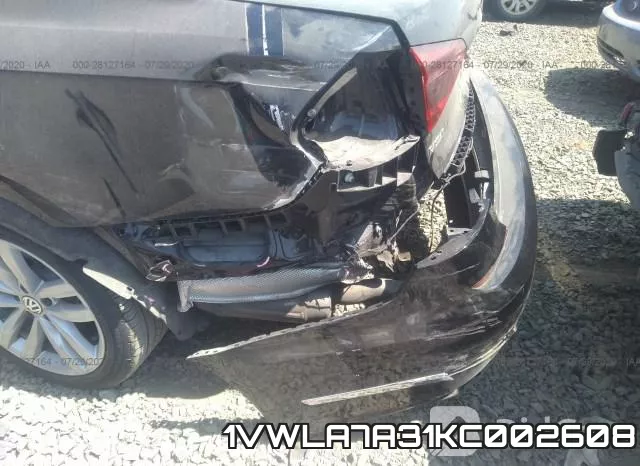1VWLA7A31KC002608 фото 7