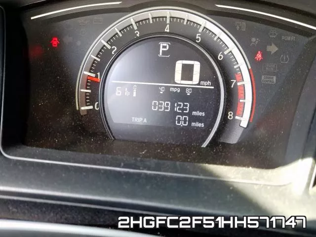 2HGFC2F51HH571747 фото 9