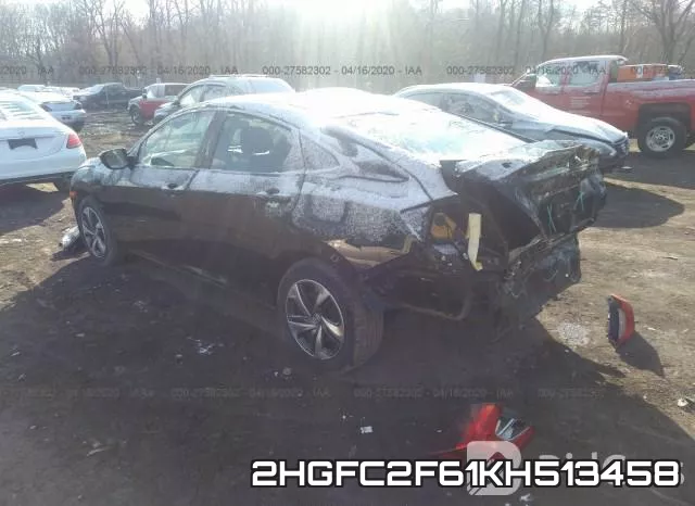 2HGFC2F61KH513458 фото 4