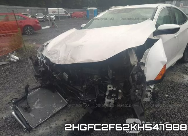 2HGFC2F62KH547988 фото 7
