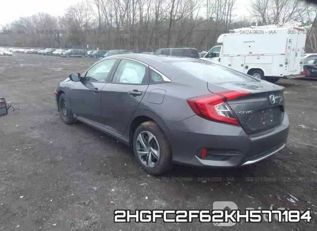 2HGFC2F62KH577184 фото 4