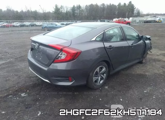 2HGFC2F62KH577184 фото 5