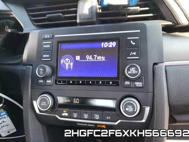 2HGFC2F6XKH566692 фото 10