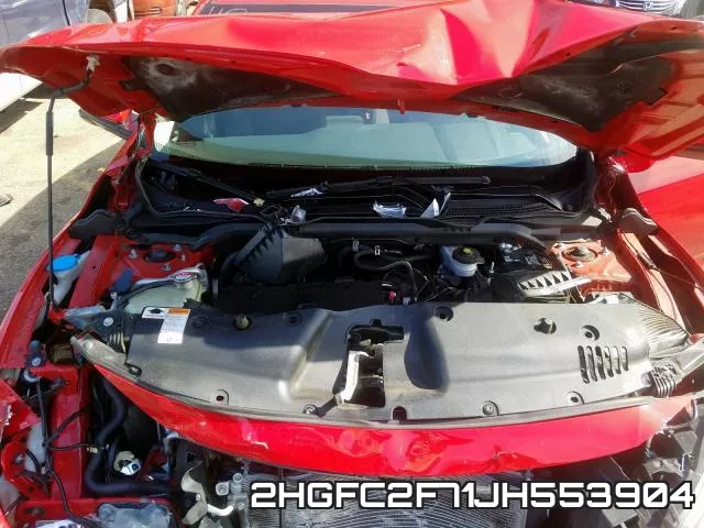 2HGFC2F71JH553904 фото 8