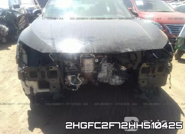 2HGFC2F72HH510425 фото 7