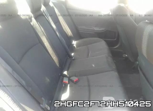 2HGFC2F72HH510425 фото 9