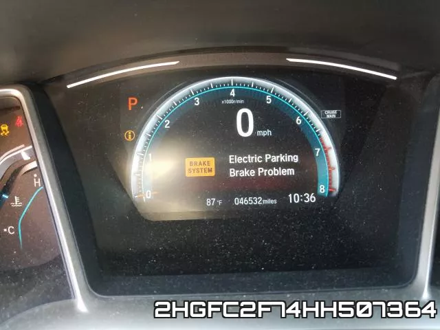 2HGFC2F74HH507364 фото 9