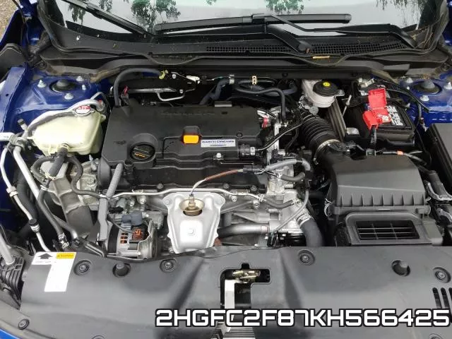 2HGFC2F87KH566425 фото 8