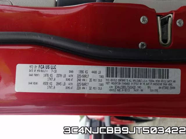 3C4NJCBB9JT503422 фото 2