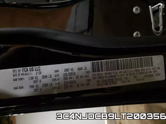 3C4NJDCB9LT200356 фото 2