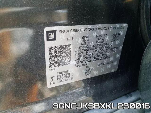 3GNCJKSBXKL230016 фото 2