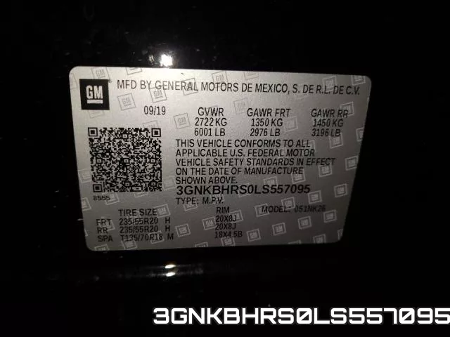 3GNKBHRS0LS557095 фото 2