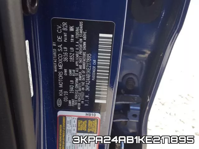 3KPA24AB1KE217895 фото 2