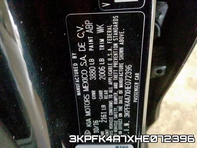 3KPFK4A7XHE072396 фото 2