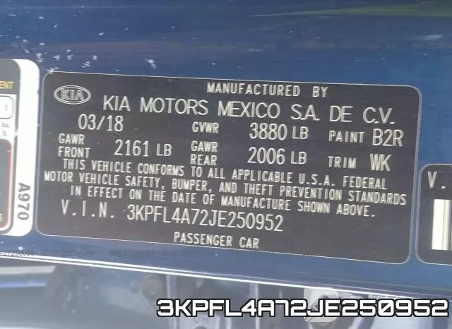 3KPFL4A72JE250952 фото 10