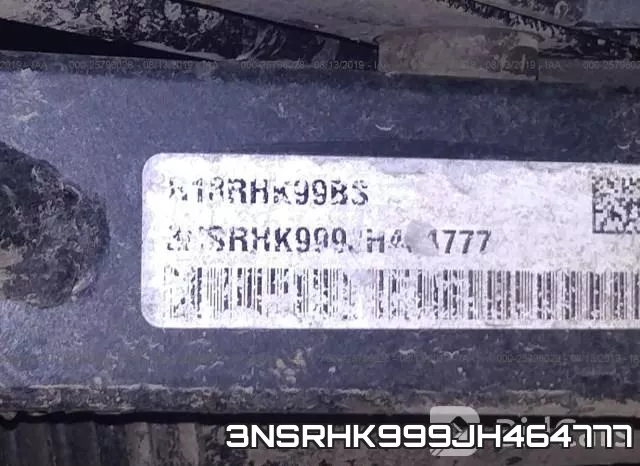 3NSRHK999JH464777 фото 2