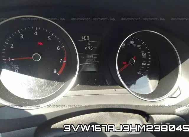 3VW167AJ3HM238045 фото 8