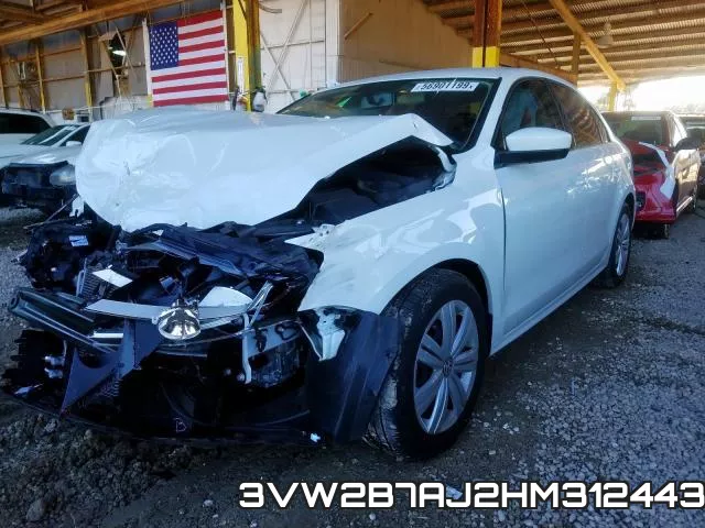 3VW2B7AJ2HM312443 фото 3