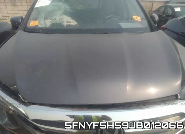 5FNYF5H59JB012066 фото 2