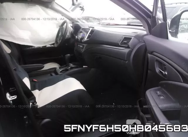 5FNYF6H50HB045683 фото 6