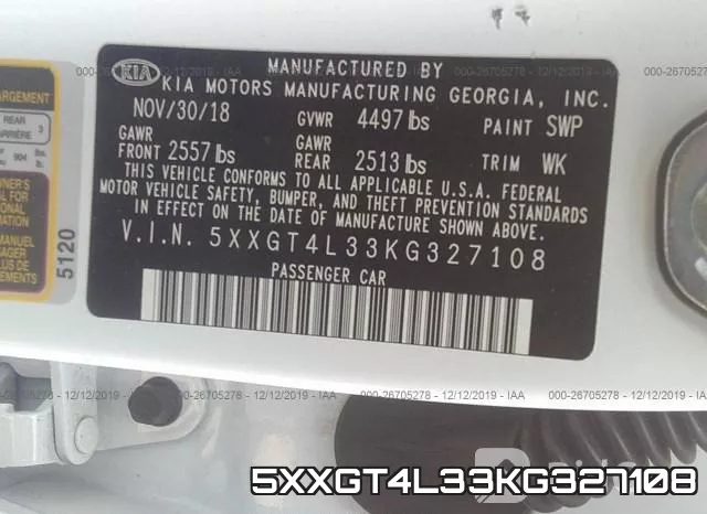 5XXGT4L33KG327108 фото 10