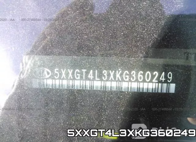 5XXGT4L3XKG360249 фото 10