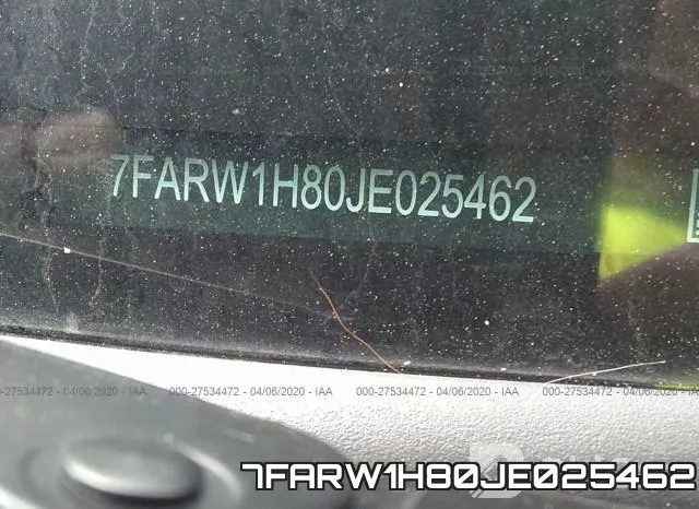 7FARW1H80JE025462 фото 10