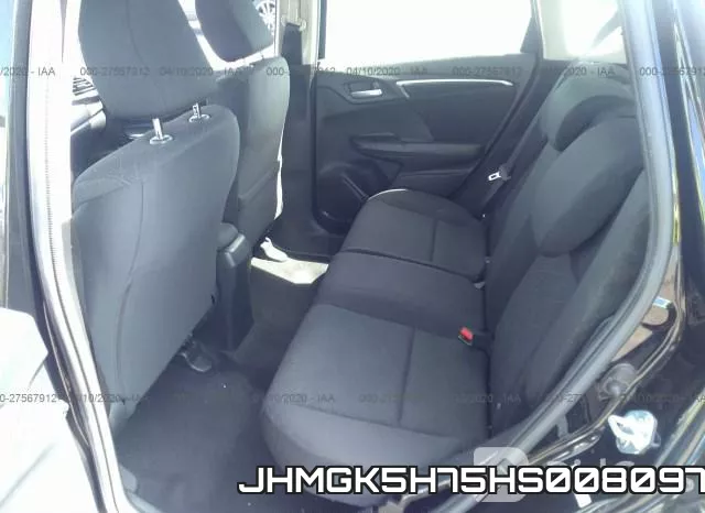 JHMGK5H75HS008097 фото 9