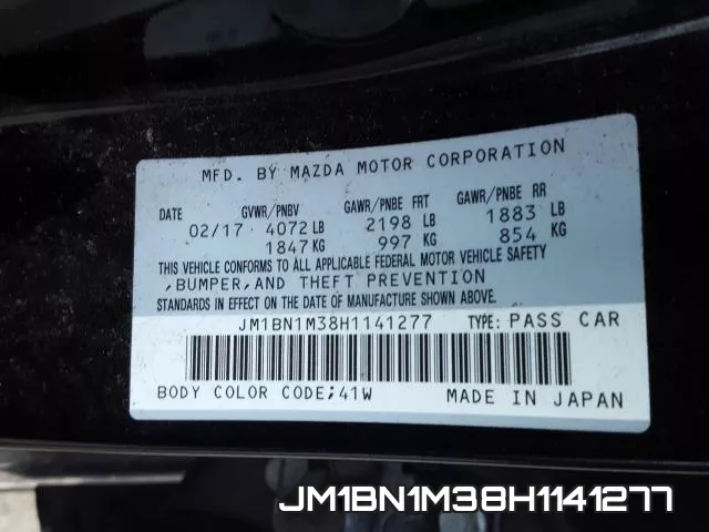 JM1BN1M38H1141277 фото 2