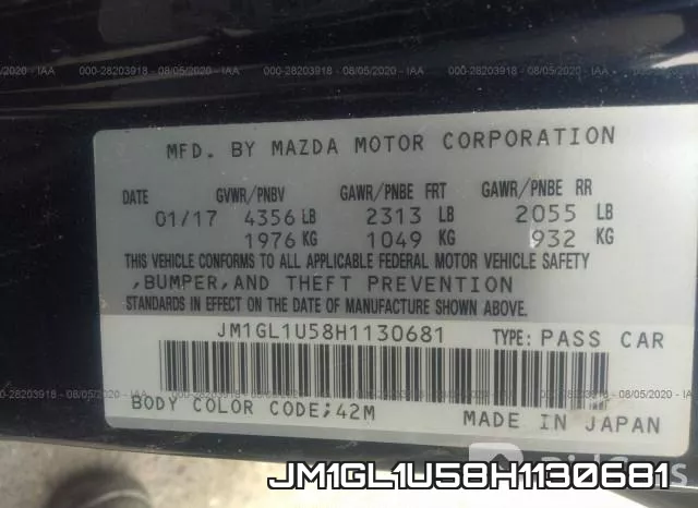 JM1GL1U58H1130681 фото 10