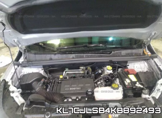 KL7CJLSB4KB892493 фото 2