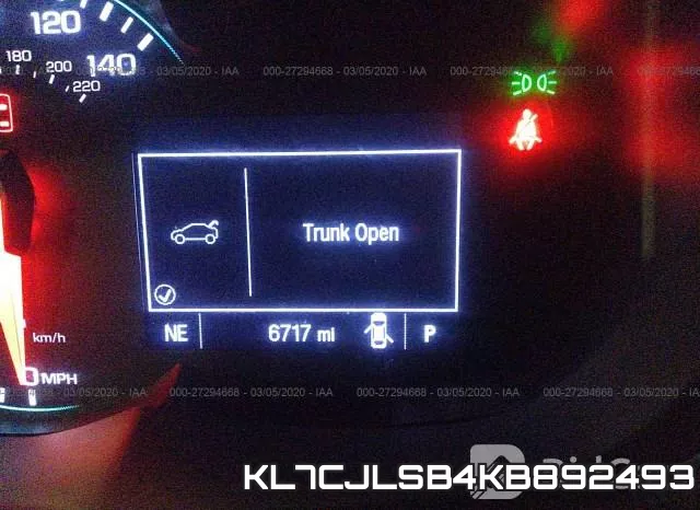 KL7CJLSB4KB892493 фото 8