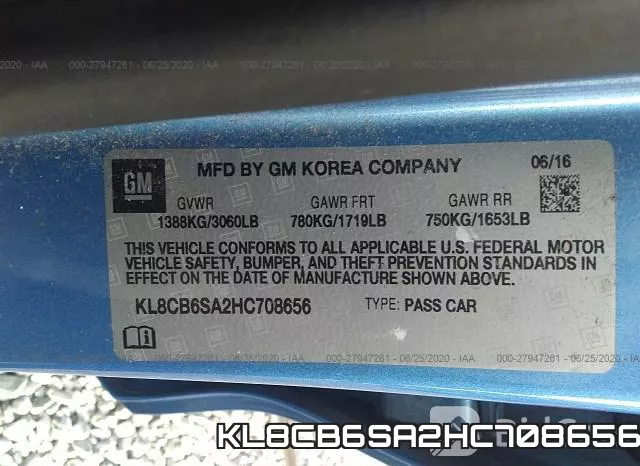 KL8CB6SA2HC708656 фото 10