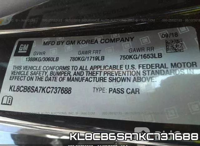 KL8CB6SA7KC737688 фото 10