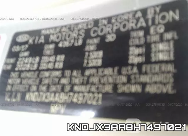 KNDJX3AA8H7497021 фото 10
