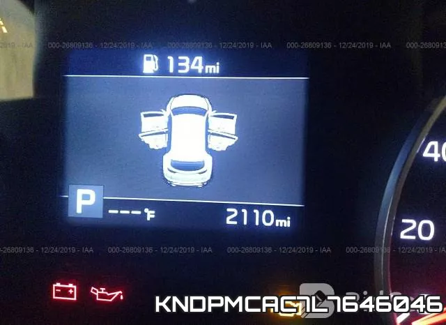 KNDPMCAC7L7646046 фото 8