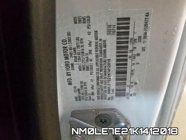 NM0LE7E21K1412018 фото 2